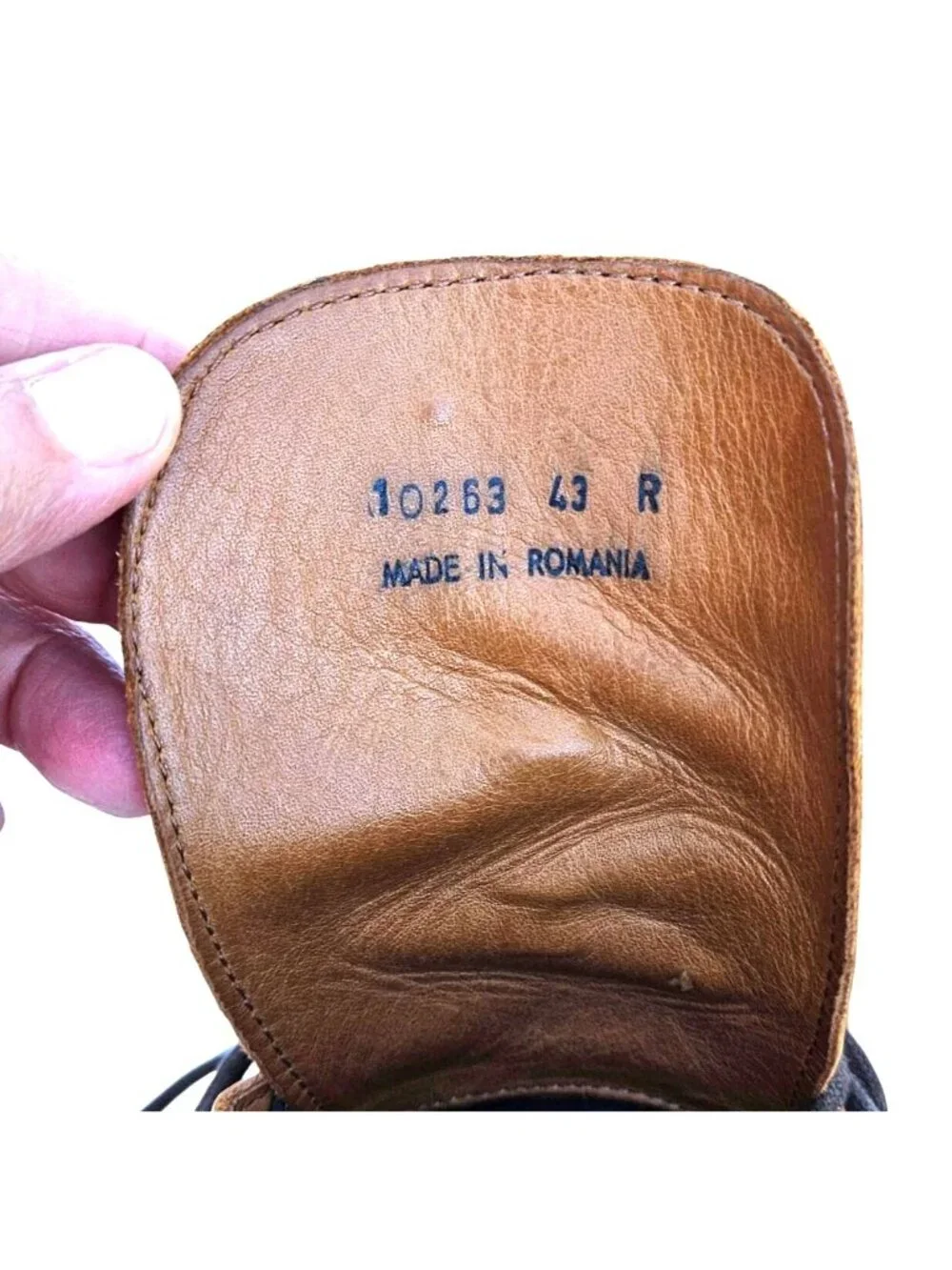 Mr. B's Gentlemen's Boutique for Aldo Brogue Ankle Boots Honey Brown Sz 9.5